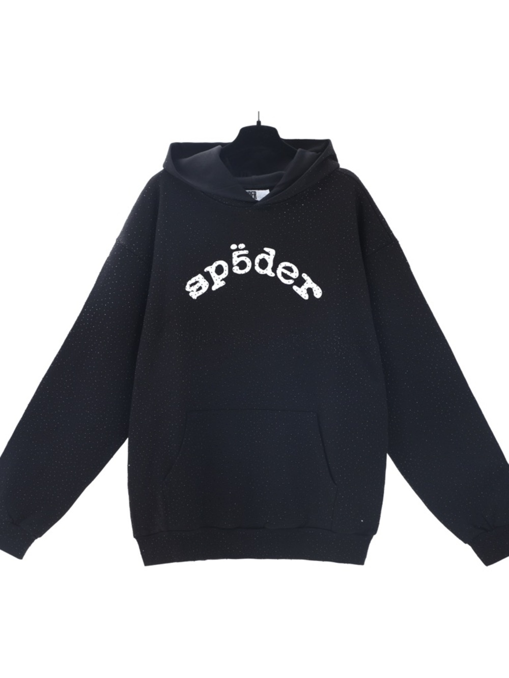 VVS Sp5der Hoodie Black - with gems